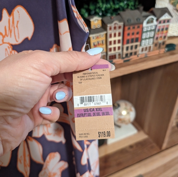 NWT Rachel Roy Asymmetrical Handkerchief Dress- Size XXL - Picture 4 of 6